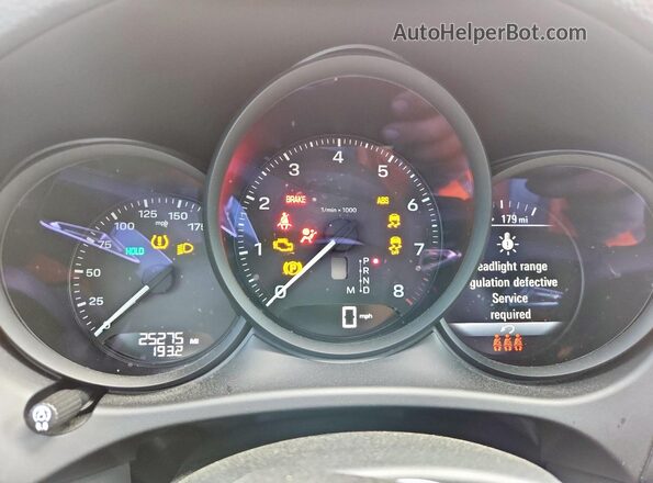WP1AA2A52RLB00960 2024 PORSCHE MACAN Белый Вид щитка приборов