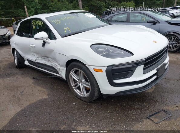 WP1AA2A55NLB03491 2022 PORSCHE MACAN Белый Передняя правая четверть