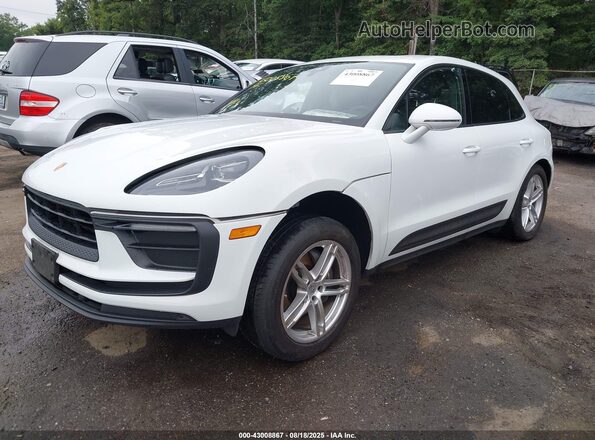 WP1AA2A55NLB03491 2022 PORSCHE MACAN Белый Передняя левая четверть