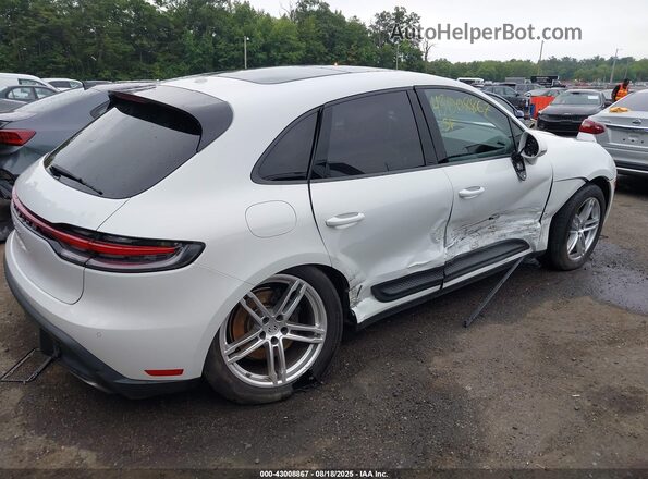 WP1AA2A55NLB03491 2022 PORSCHE MACAN Белый Задняя правая четверть