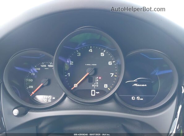 WP1AA2A5XMLB15862 2021 PORSCHE MACAN Синий Вид задних сидений