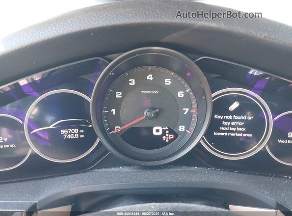 WP1AA2AY6LDA05488 2020 PORSCHE CAYENNE Blue Widok tylnych siedzeń