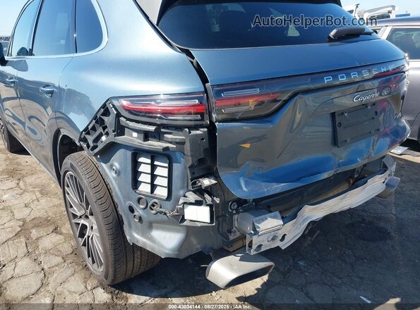 WP1AA2AY6LDA05488 2020 PORSCHE CAYENNE Blue Widok z przodu