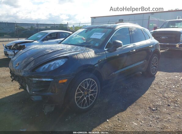 WP1AB2A51JLB33305 2018 PORSCHE MACAN Black Przód lewy