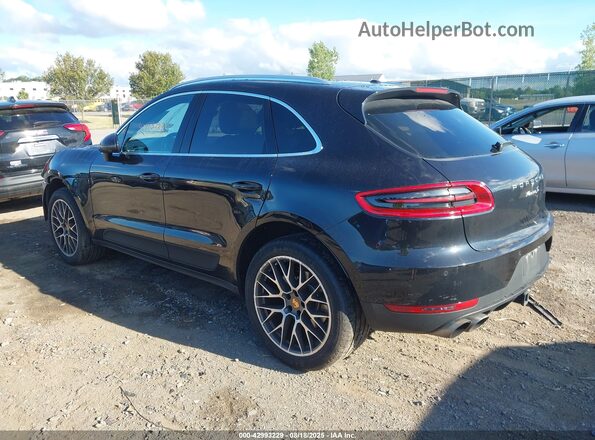 WP1AB2A51JLB33305 2018 PORSCHE MACAN Black Tył lewy
