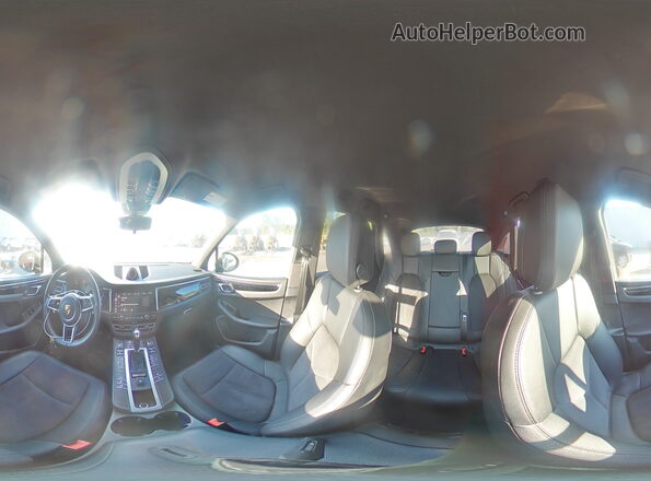 WP1AB2A57MLB31885 2021 PORSCHE MACAN Black Панорамний вид салону 360°