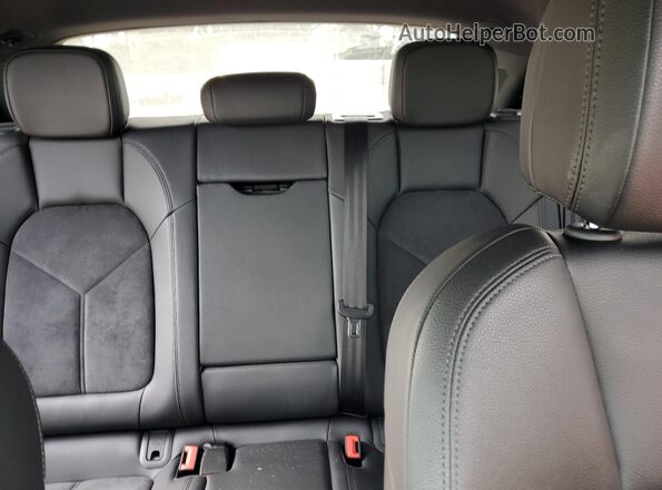 WP1AB2A57MLB31885 2021 PORSCHE MACAN Black Вид задніх сидінь