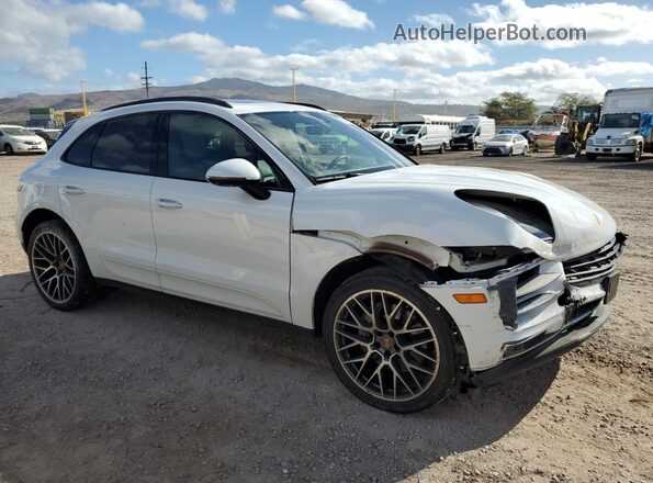 WP1AB2A57MLB37220 2021 PORSCHE MACAN Белый Передняя правая четверть