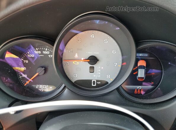 WP1AB2A57MLB37220 2021 PORSCHE MACAN Белый Вид щитка приборов