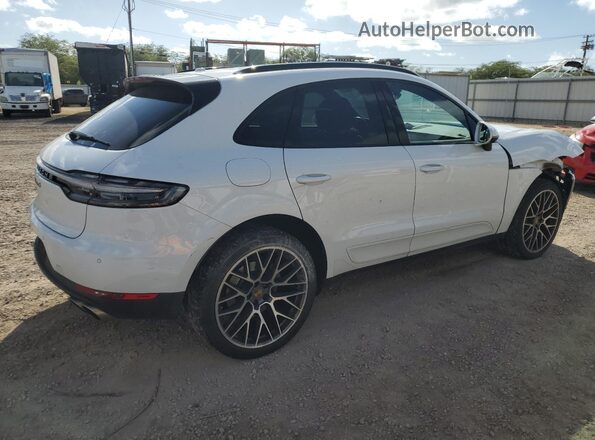 WP1AB2A57MLB37220 2021 PORSCHE MACAN Белый Задняя правая четверть