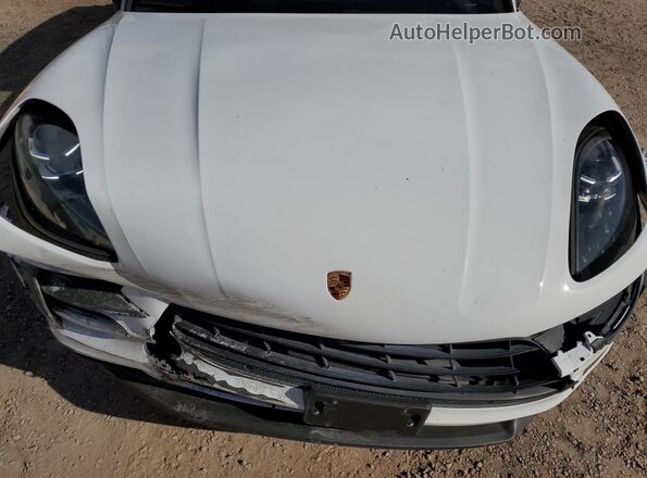 WP1AB2A57MLB37220 2021 PORSCHE MACAN Белый Вид подкапотного пространства