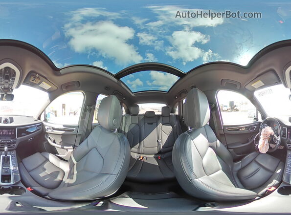 WP1AB2A57MLB37220 2021 PORSCHE MACAN Белый Панорамный вид салона 360°