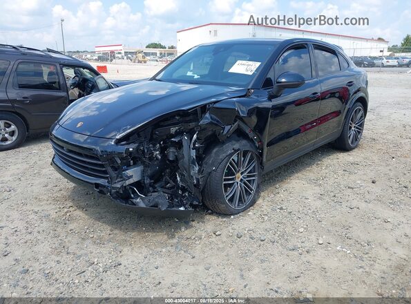 WP1BA2AY2NDA49205 2022 PORSCHE CAYENNE Black Vista tres cuartos delantera izquierda