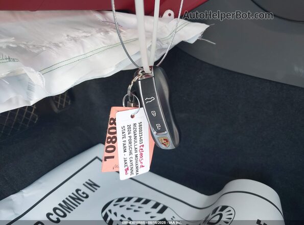 WP1BA2AY4RDA52869 2024 PORSCHE CAYENNE Серый Вид панели приборов