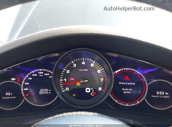 WP1BA2AY9PDA26409 2023 PORSCHE CAYENNE Dark Blue Vista de los asientos traseros