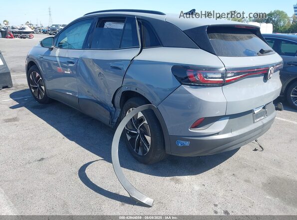 WVGRMPE25MP056538 2021 VOLKSWAGEN ID.4 Серый Задняя левая четверть