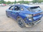 2021 Volkswagen Id.4 Pro S Blue vin: WVGTMPE27MP048026