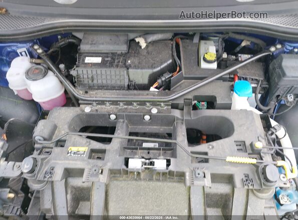 WVGTMPE27MP048026 2021 VOLKSWAGEN ID.4 Blue Вид ззаду