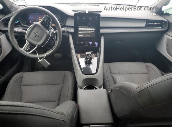 YSMEG3KA7PL157059 2023 POLESTAR 2 White Dashboard view