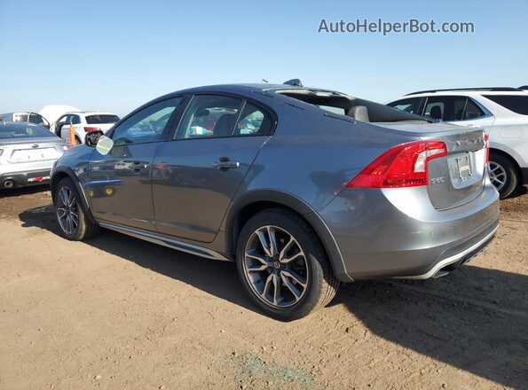 YV440MUM7H2004405 2017 VOLVO S60 Silver Rear left
