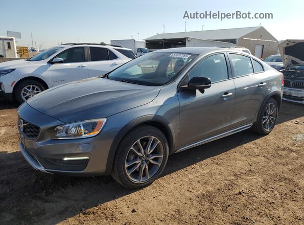 YV440MUM7H2004405 2017 VOLVO S60 Silver Front left
