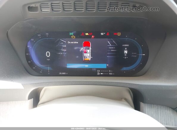 YV4H60PE9S1302187 2025 VOLVO XC90 Белый Вид задних сидений