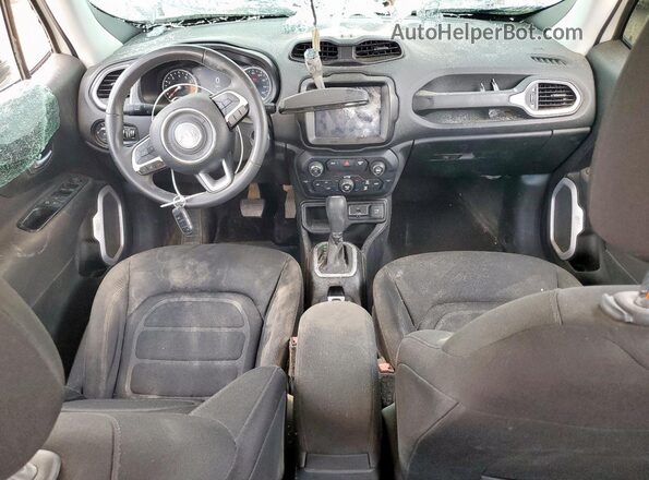 ZACCJABB4JPH68073 2018 JEEP RENEGADE White Widok deski rozdzielczej