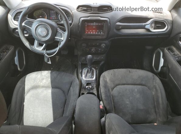 ZACCJBAB1JPH11112 2018 JEEP RENEGADE Серый Вид панели приборов