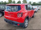 2018 Jeep Renegade Limited 4x4 Red vin: ZACCJBDB6JPH76002
