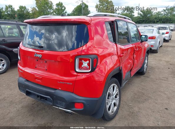 ZACCJBDB6JPH76002 2018 JEEP RENEGADE Red Դիմացի տեսք