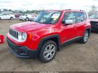 2018 Jeep Renegade Limited 4x4 Red vin: ZACCJBDB6JPH76002