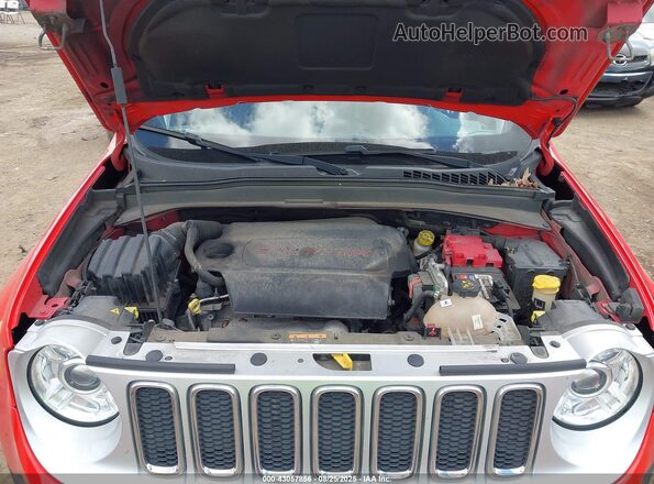 ZACCJBDB6JPH76002 2018 JEEP RENEGADE Red Հետևի տեսք