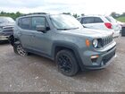 2021 Jeep Renegade Latitude 4x4 Gray vin: ZACNJDBB8MPM15234