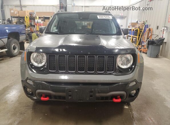 ZACNJDC11MPM38084 2021 JEEP RENEGADE Gray წინა ხედი
