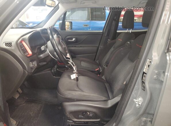 ZACNJDC11MPM38084 2021 JEEP RENEGADE Gray წინა სალონის ხედი