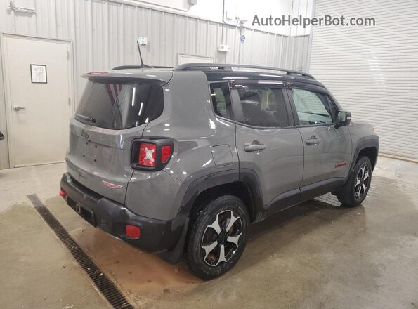 ZACNJDC11MPM38084 2021 JEEP RENEGADE Gray უკანა მარჯვენა