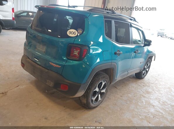 ZACNJDC13MPM92521 2021 JEEP RENEGADE Teal Tył prawy