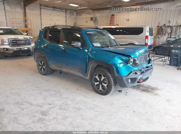 ZACNJDC13MPM92521 2021 JEEP RENEGADE Teal Przód prawy