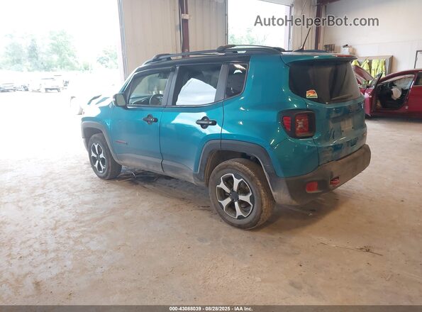 ZACNJDC13MPM92521 2021 JEEP RENEGADE Teal Tył lewy
