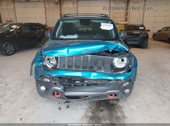 ZACNJDC13MPM92521 2021 JEEP RENEGADE Teal Widok zestawu wskaźników