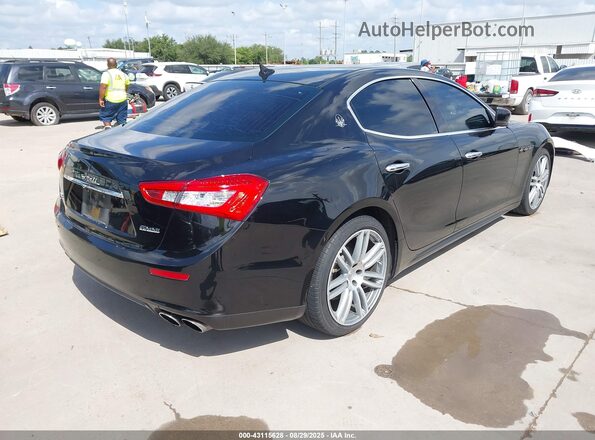 ZAM57RSA7G1171288 2016 MASERATI GHIBLI Черный Задняя правая четверть