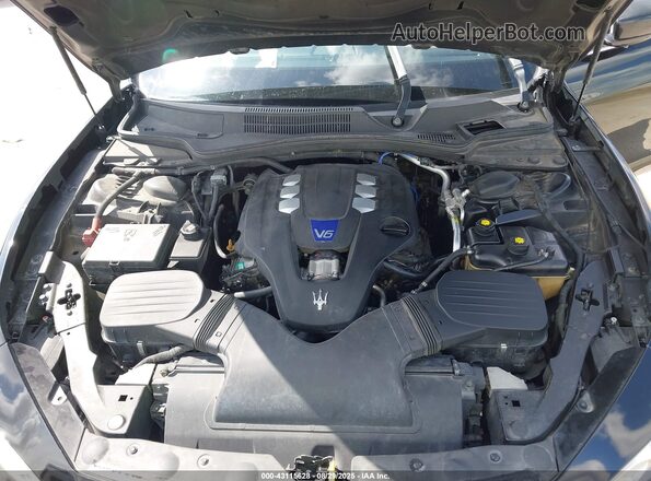 ZAM57RSA7G1171288 2016 MASERATI GHIBLI Черный Вид сзади