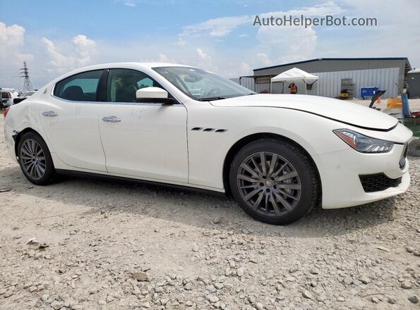 ZAM57XSAXL1355266 2020 MASERATI GHIBLI White Front right