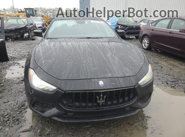 ZAM57YSA5M1362228 2021 MASERATI GHIBLI Черный Вид спереди