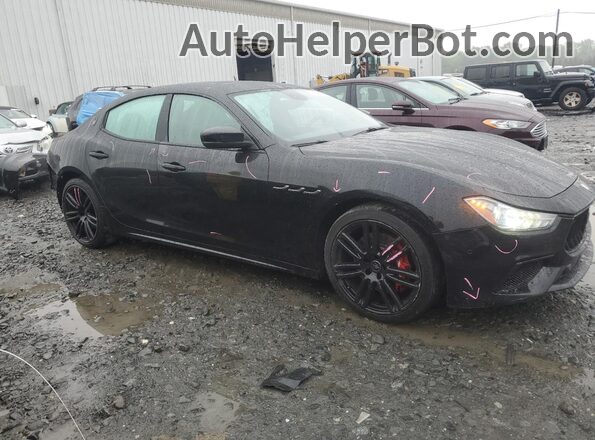 ZAM57YSA5M1362228 2021 MASERATI GHIBLI Черный Передняя правая четверть