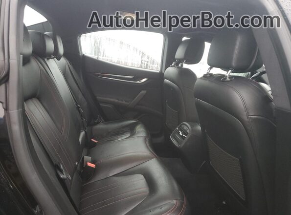 ZAM57YSA5M1362228 2021 MASERATI GHIBLI Черный Вид задних сидений
