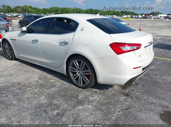 ZAM57YSL3K1312748 2019 MASERATI GHIBLI White Tył lewy