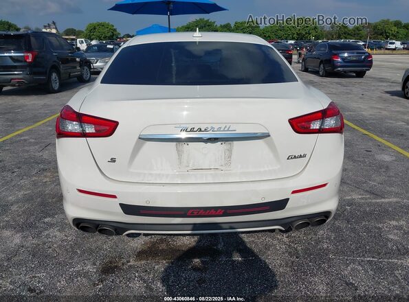 ZAM57YSL3K1312748 2019 MASERATI GHIBLI White 
