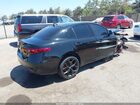 2020 Alfa Romeo Giulia Rwd Черный vin: ZARFAMAN1L7636744