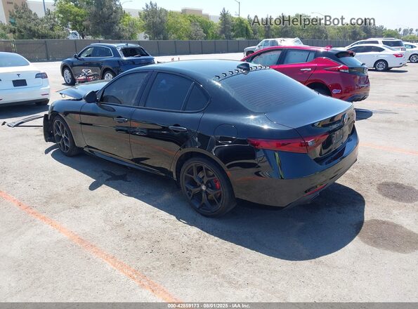 ZARFAMAN1L7636744 2020 ALFA ROMEO GIULIA Черный Задняя левая четверть